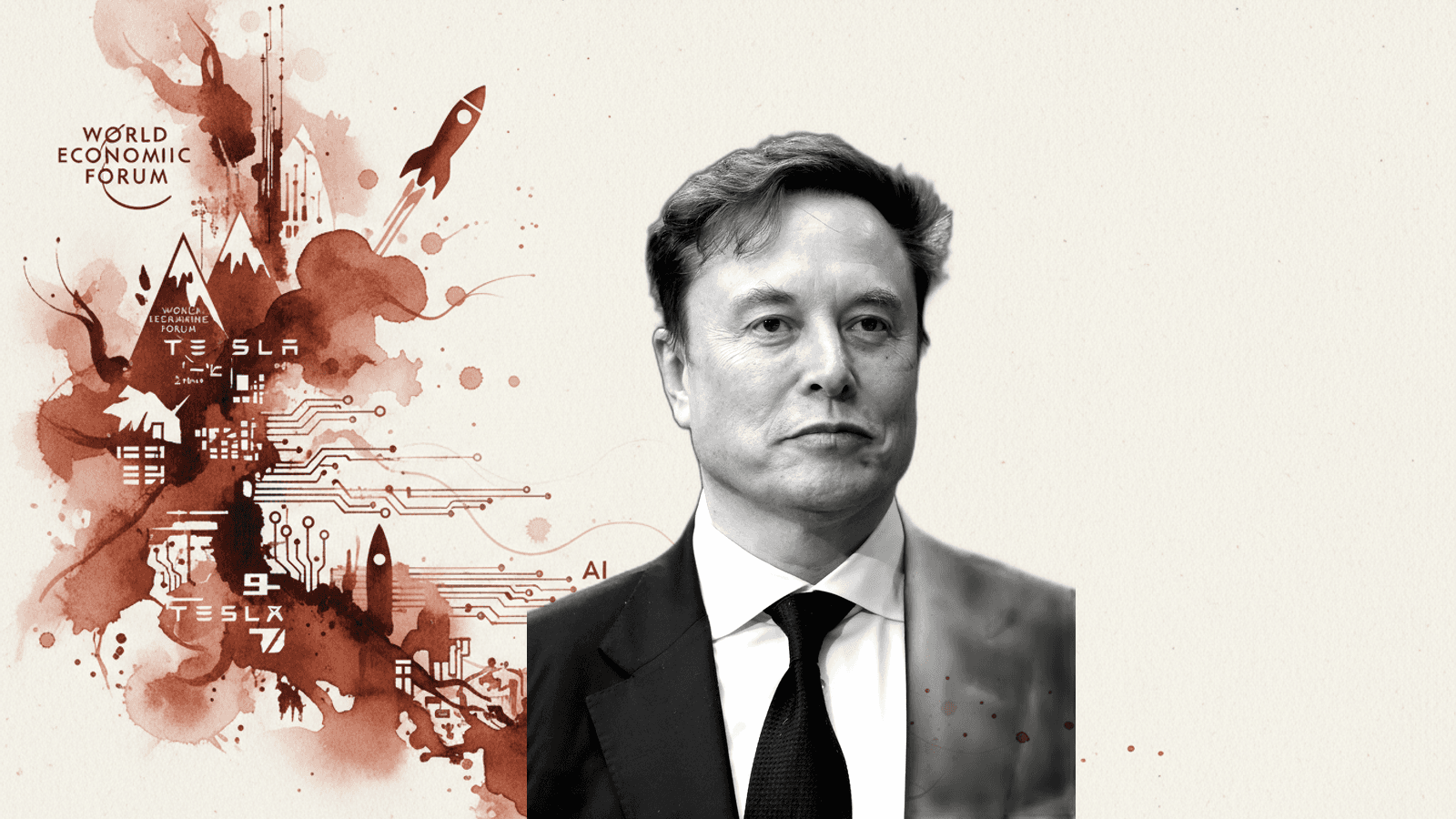 Elon Musk na Davosu: Miliardy robotů, solární farmy ve vesmíru a AGI do konce roku